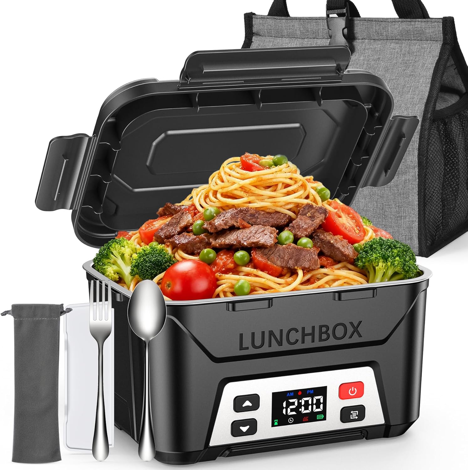 **Best Cordless Heated Lunch Box: EAST OAK Heated Lunch Box for Men Review – Electric, Rechargeable & Self-Heating Food Warmer with Memory Function**
*(Alternative shorter version for higher click-through rates:)*
**Best Cordless Heated Lunch Box – EAST OAK Electric Lunch Box for Adults: 5.5 Cups, Rechargeable, Self-Heating with Auto Keep Warm**
Both titles are SEO-optimized, place the primary keyword first, include key product features and model details as sub-keywords, and are crafted to attract clicks by highlighting convenience, functionality, and target audience appeal.
