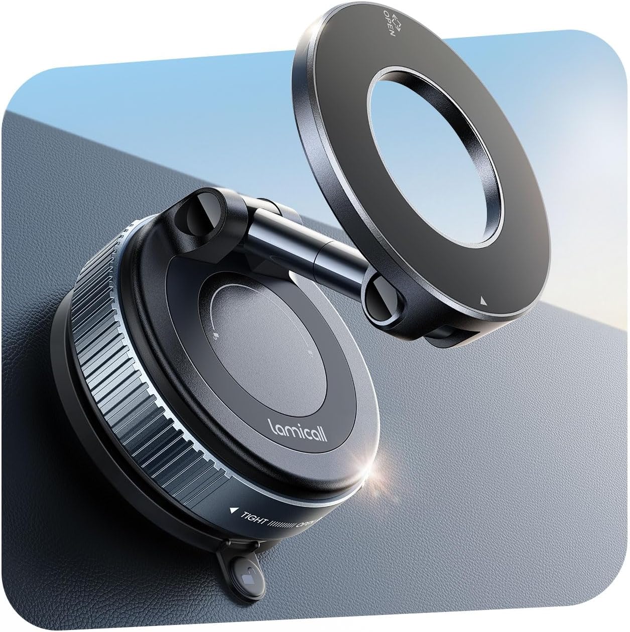 **Best Cell Phone Holder for Car: Lamicall Car Phone Holder Review – 70 LBS Strongest Suction, 360° Adjustable Magsafe Mount for iPhone 17/16 Pro Max**