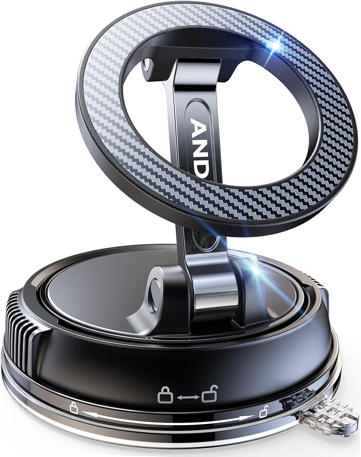 **Best Cell Phone Holder for Car: ANDERY MagSafe Car Phone Mount with 78+LBS Suction & 2400gf Magnetic – 360° Adjustable, Carbon Fiber Design for iPhone 17-12 Pro Max Plus Air**

This SEO-optimized title places the primary keyword 